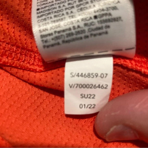 ATHLETA Expedition Dress Flame  Orange Shorts Quick Dry Zipper Pockets Dress - Picture 11 of 13